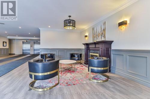 #104 - 255 Keats Way, Waterloo, ON - Indoor With Fireplace