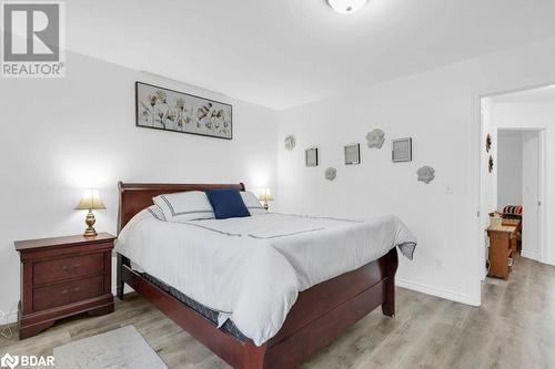 Bedroom featuring light hardwood / wood-style floors - 35 Albion Street Unit# 37, Belleville, ON - Indoor Photo Showing Bedroom