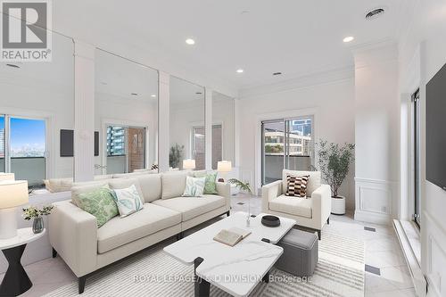 1108/09 - 914 Yonge Street, Toronto, ON - Indoor Photo Showing Living Room