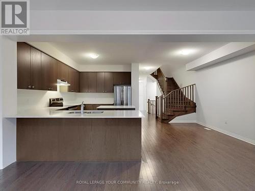 187 Landolfi Way, Bradford West Gwillimbury, ON - Indoor Photo Showing Kitchen With Double Sink