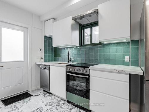 Rear-281 Robina Ave, Toronto, ON - Indoor Photo Showing Kitchen