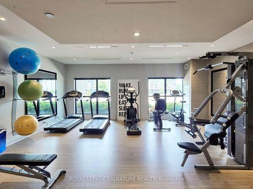 405-102 Grovewood Common, Oakville, ON - Indoor Photo Showing Gym Room