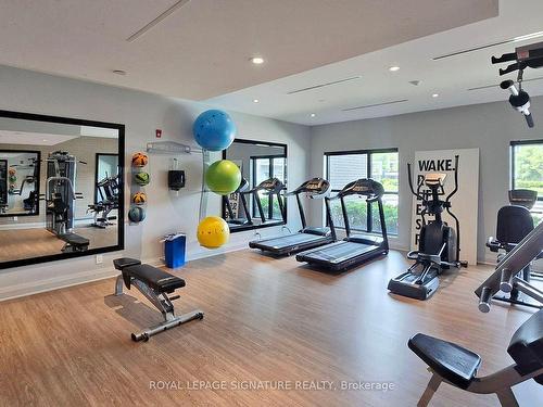 405-102 Grovewood Common, Oakville, ON - Indoor Photo Showing Gym Room