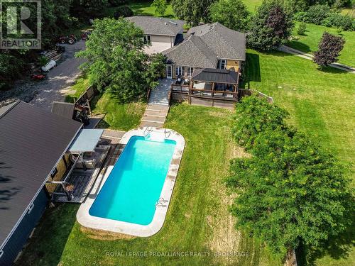 4422 Highway 15, Kingston, ON - Outdoor With In Ground Pool With Deck Patio Veranda