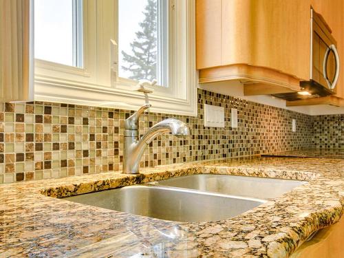 Kitchen - 3991 Rue Notre-Dame E., Trois-Rivières, QC - Indoor Photo Showing Kitchen With Double Sink