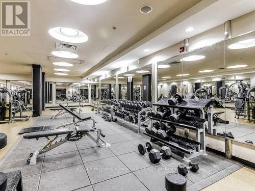 3005 - 80 Absolute Avenue, Mississauga, ON - Indoor Photo Showing Gym Room