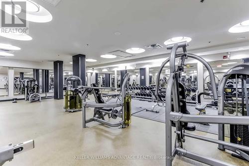 3005 - 80 Absolute Avenue, Mississauga, ON - Indoor Photo Showing Gym Room