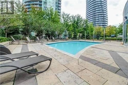 3005 - 80 Absolute Avenue, Mississauga, ON - Outdoor With In Ground Pool