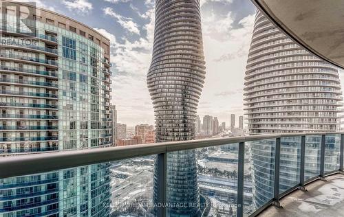 3005 - 80 Absolute Avenue, Mississauga, ON - Outdoor With Balcony