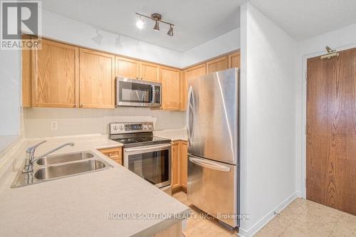 1101 - 7 Michael Power Place, Toronto, ON - Indoor Photo Showing Kitchen With Double Sink