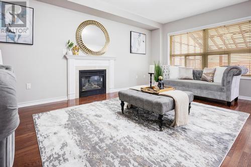 6 Nina Place, Brampton, ON - Indoor Photo Showing Living Room With Fireplace