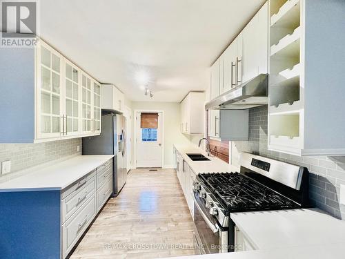 Main - 12 Creswick Court, Barrie, ON - Indoor Photo Showing Kitchen With Double Sink