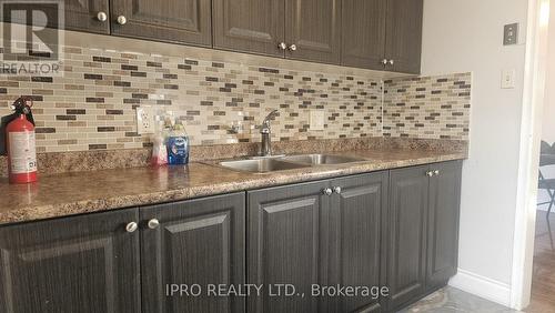 43 Corby Crescent, Brampton, ON - Indoor Photo Showing Kitchen With Double Sink