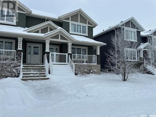 4473 James Hill Road, Regina, SK - Outdoor With Deck Patio Veranda With Facade