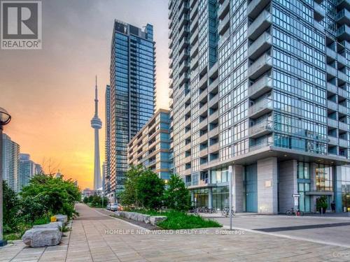 847 - 151 Dan Leckie Way, Toronto, ON - Outdoor With Balcony With Facade