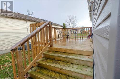 SECOND DECK - 112 Meadowview Lane, Listowel, ON - Outdoor With Deck Patio Veranda With Exterior