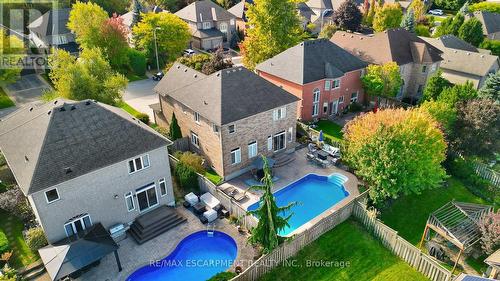 143 Valmont Street, Hamilton, ON - Outdoor With In Ground Pool With Deck Patio Veranda With View