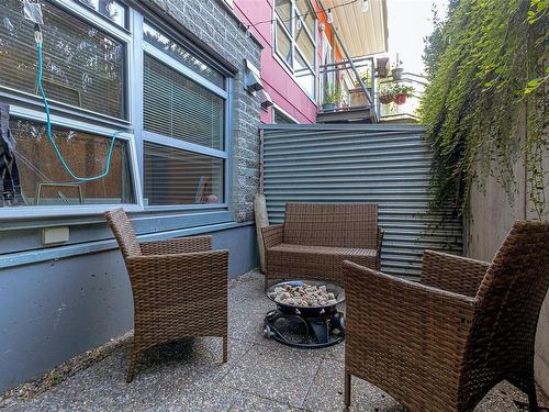 3-821 Tyee Rd, Victoria, BC - Outdoor With Deck Patio Veranda With Exterior