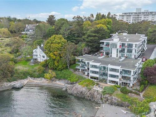 403-1159 Beach Dr, Oak Bay, BC - Outdoor With Body Of Water With View