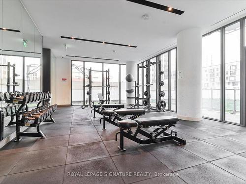 4107-20 Lombard St, Toronto, ON - Indoor Photo Showing Gym Room