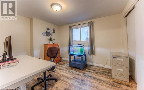 Bedroom being used as an office with double closet. - 6 Fran Ellen Crescent, Kitchener, ON - Indoor Photo Showing Office