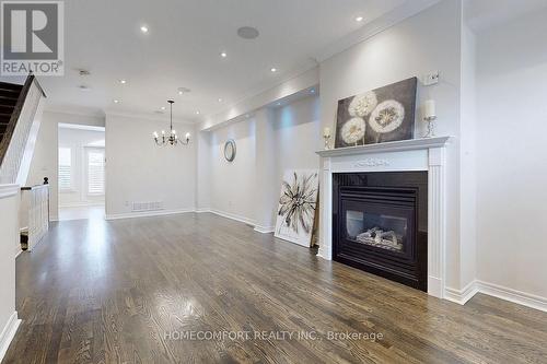 Th1 - 116 Evans Avenue, Toronto, ON - Indoor Photo Showing Living Room With Fireplace