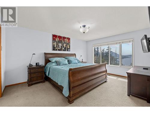 Bedroom with View - 1252 Kyndree Court, Kelowna, BC 