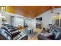 5075 Booth Creek Road, Cranbrook, BC  - Indoor Photo Showing Living Room With Fireplace 