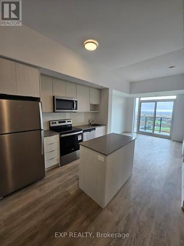 1701 - 202 Burnhamthorpe Road E, Mississauga, ON - Indoor Photo Showing Kitchen With Stainless Steel Kitchen