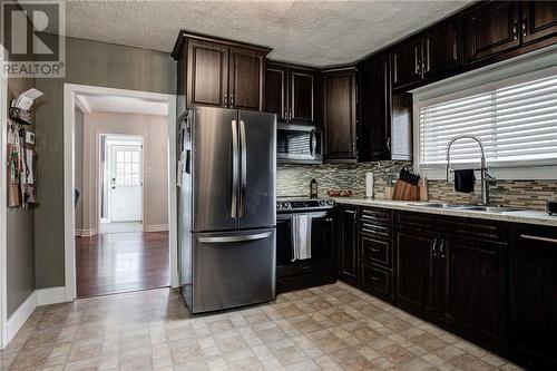 717 Lawson Street, Sudbury, ON - Indoor Photo Showing Kitchen With Double Sink