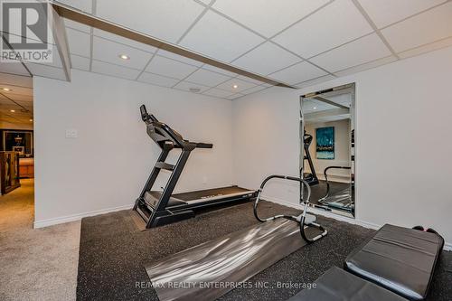 122 Hanson Crescent, Milton, ON - Indoor Photo Showing Gym Room