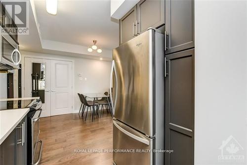 1909 - 195 Besserer Street, Ottawa, ON - Indoor Photo Showing Kitchen With Stainless Steel Kitchen