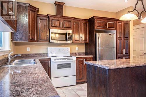 60 Seascape Drive, Paradise, NL - Indoor Photo Showing Kitchen With Double Sink