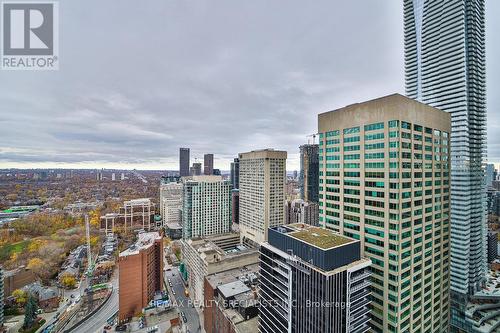 3411 - 1 Yorkville Avenue, Toronto, ON - Outdoor With Facade