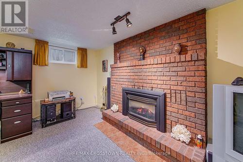 63 Bronte Crescent, Barrie, ON - Indoor With Fireplace