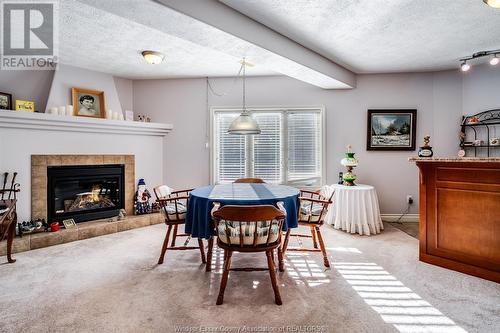 44 Queens Hill Crescent, Leamington, ON - Indoor With Fireplace