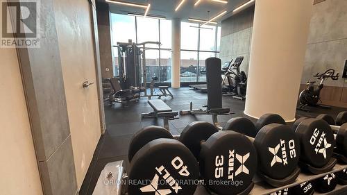 1011 - 1435 Celebration Drive, Pickering, ON - Indoor Photo Showing Gym Room