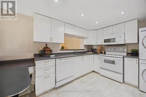 102 - 360 Watson Street W, Whitby (Port Whitby), ON - Indoor Photo Showing Kitchen