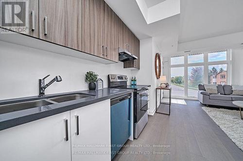 8 - 188 Angus Drive, Ajax (Northeast Ajax), ON - Indoor Photo Showing Kitchen With Stainless Steel Kitchen With Double Sink