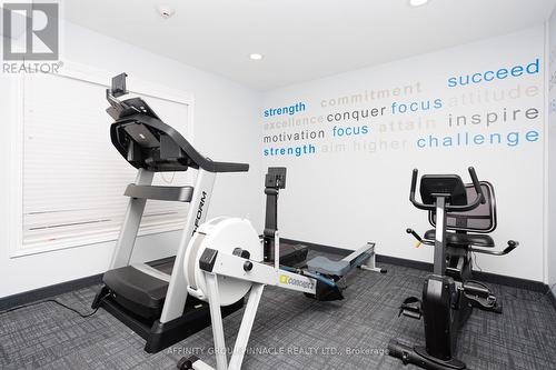 407 - 58 Glenelg Street, Kawartha Lakes (Lindsay), ON - Indoor Photo Showing Gym Room