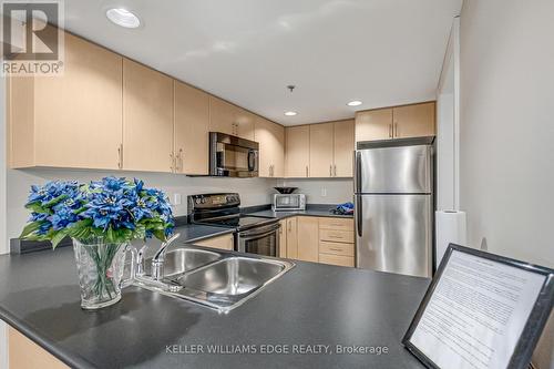 401 - 3060 Rotary Way, Burlington, ON - Indoor Photo Showing Kitchen With Double Sink