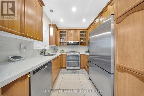 460 Father Tobin Road, Brampton, ON - Indoor Photo Showing Kitchen With Stainless Steel Kitchen With Double Sink