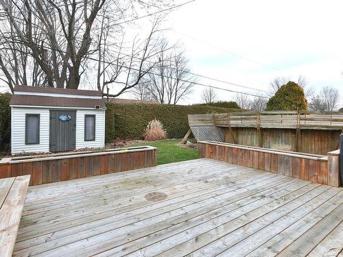 Backyard - 147 Rue Maxime, Saint-Jean-Sur-Richelieu, QC - Outdoor With Deck Patio Veranda