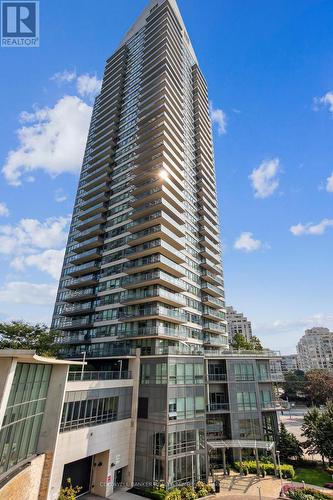 1208 - 2240 Lakeshore Boulevard W, Toronto, ON - Outdoor With Balcony With Facade