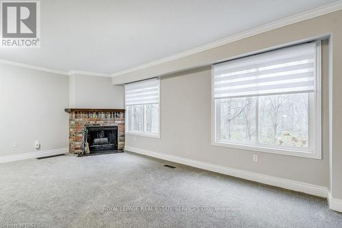 29 - 1135 Mccraney Street E, Oakville, ON - Indoor Photo Showing Living Room With Fireplace