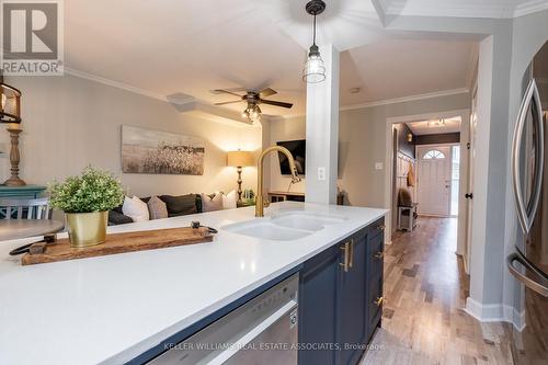 34 Corey Circle, Halton Hills, ON - Indoor Photo Showing Kitchen With Double Sink