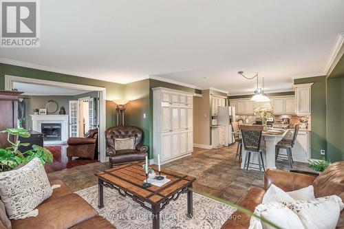 69 Ipswich Terrace, Ottawa, ON - Indoor Photo Showing Living Room With Fireplace