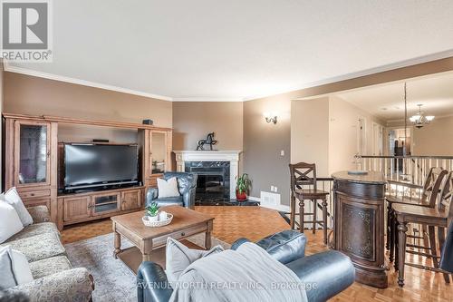 69 Ipswich Terrace, Ottawa, ON - Indoor Photo Showing Living Room With Fireplace