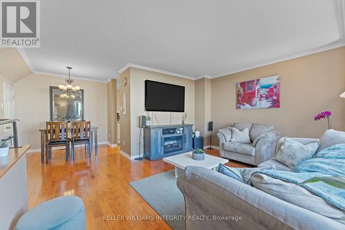 210 - 36D Forester Crescent, Ottawa, ON - Indoor Photo Showing Living Room With Fireplace