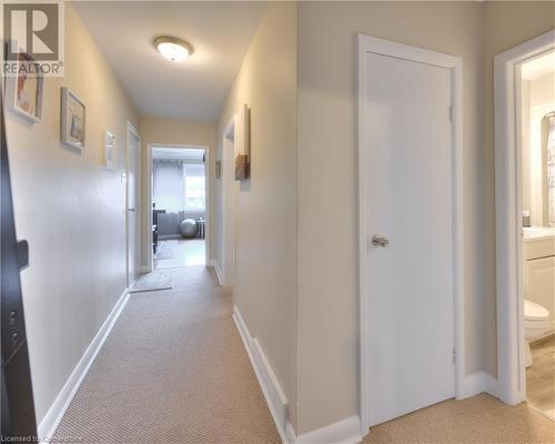 Corridor with light colored carpet - 524 Krug Street, Kitchener, ON - Indoor Photo Showing Other Room